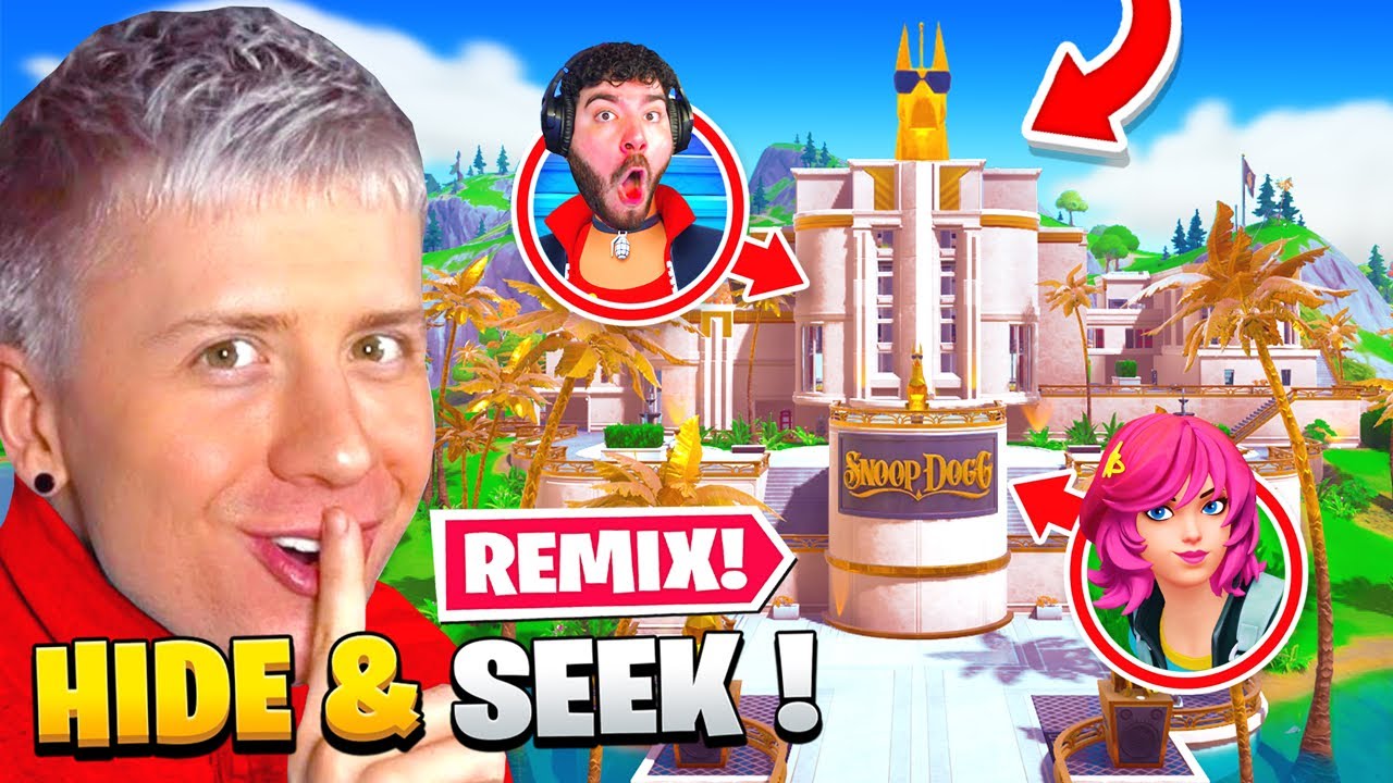 FLAKEZC geht UNDERCOVER in meinem HIDE & SEEK & nimmt MICH KOMPLETT HOPS😱 ... Fortnite