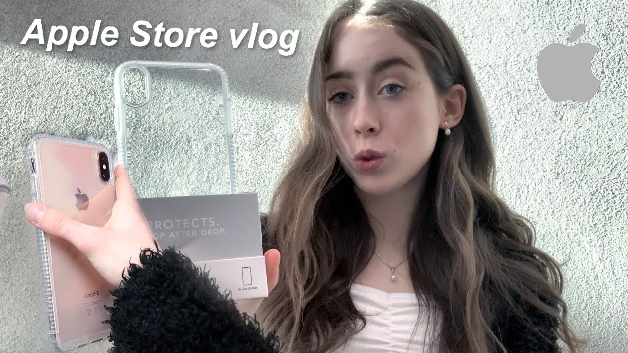 Phone Case Shopping for the iPhone XS Max at the Apple Store