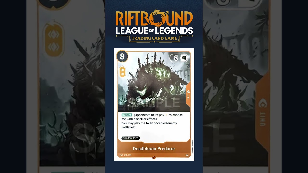 🎨 Riftbound Art Deadbloom Predator Update 🔥 #leagueoflegends #tcg #jinxleagueoflegends #uvsgames