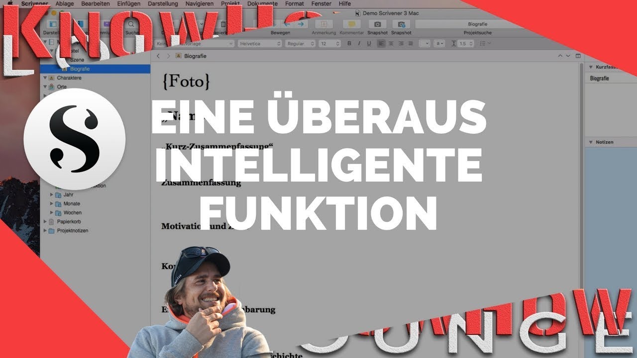 Eine intelligente Scrivener Funktion, die du unbedingt kennen solltest (für Mac & Windows)