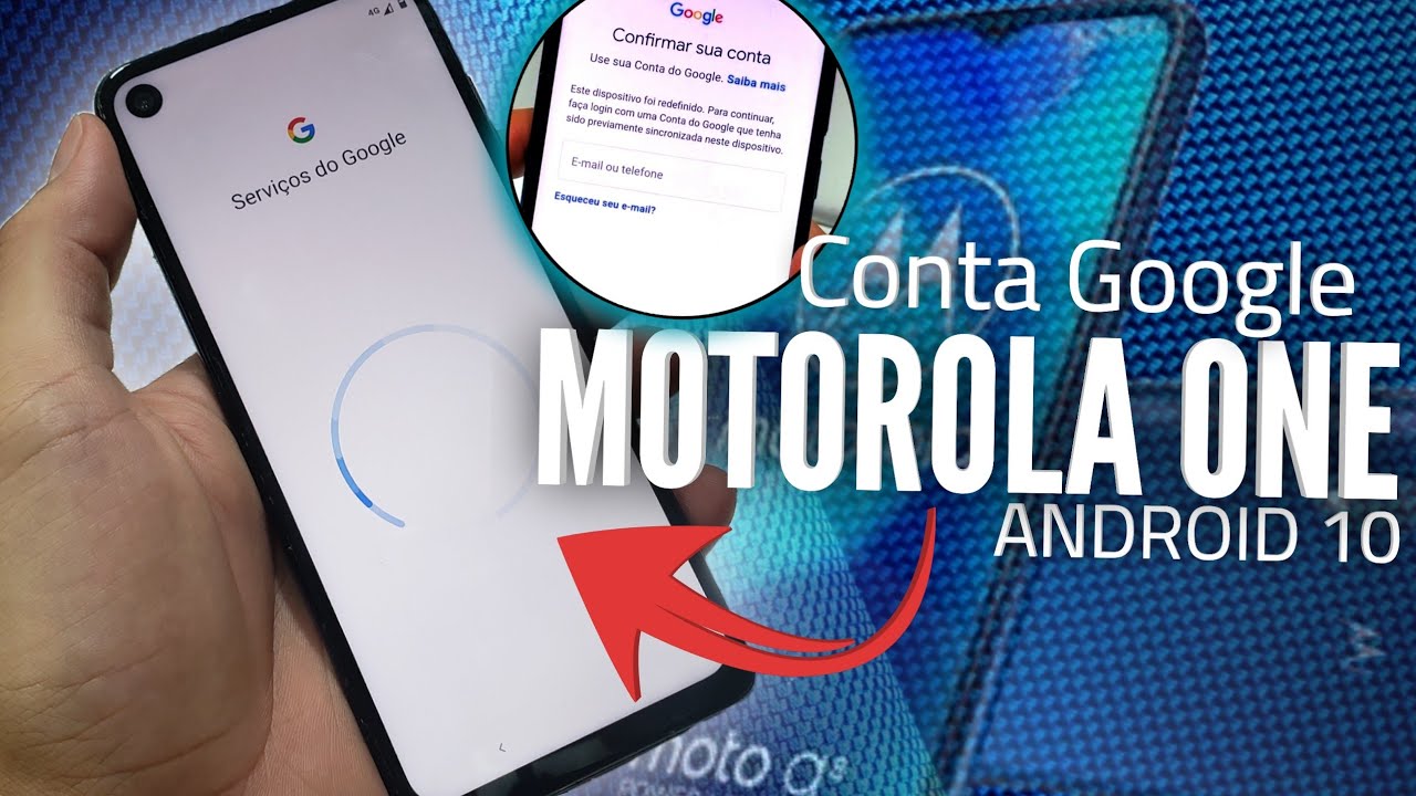 Travado em serviços do Google- Conta Google Motorola one - Android 10