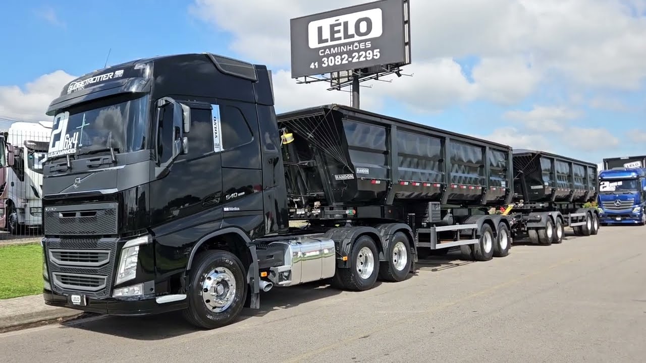 Volvo FH 540 6x4 Bug Leve Globetrotter Ano 21 Euro 5 + Rodoca&ccedil;amba Randon Ano 23