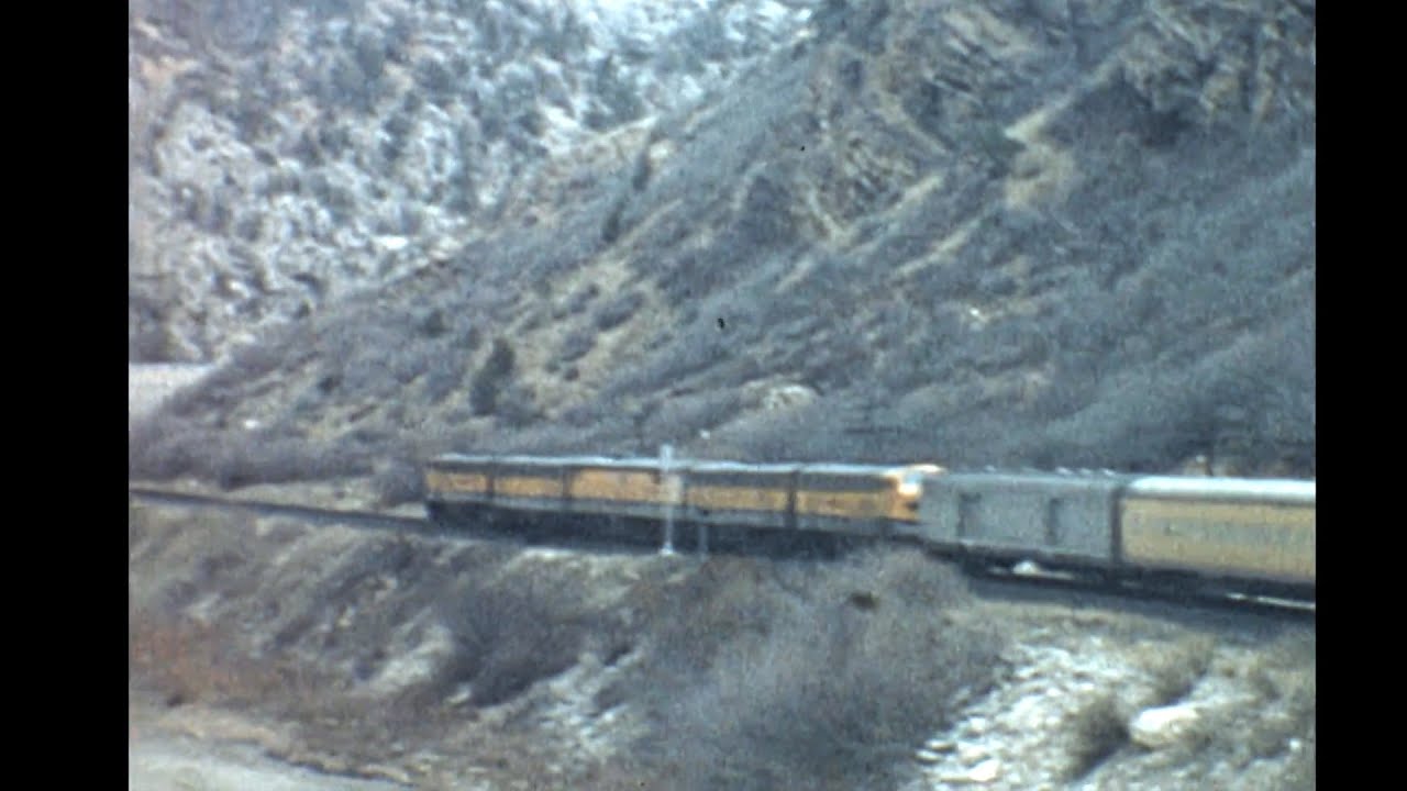 1967 California Zephyr train trip to LA, an 8mm film