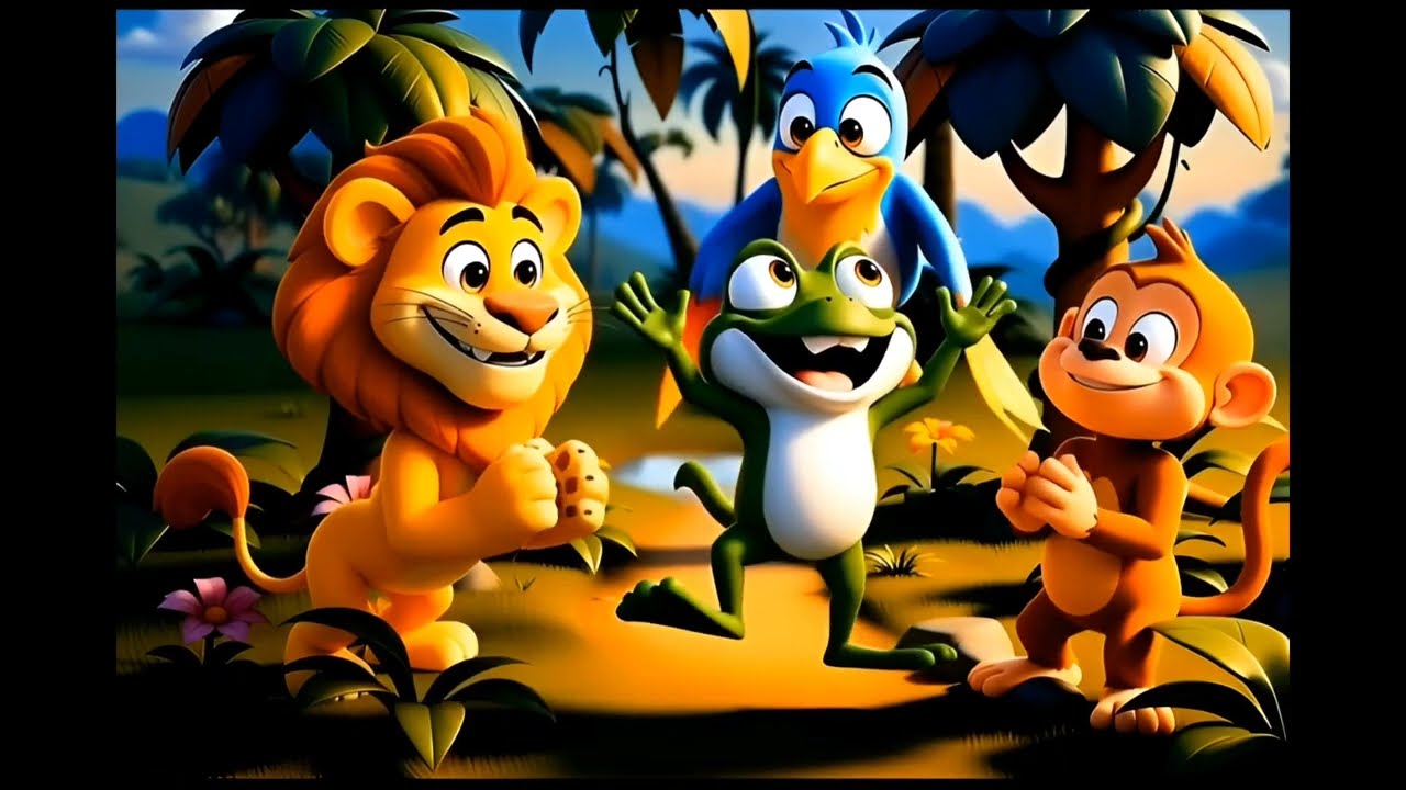 Ulta Bolne Wala Jungle 🤪 | Funny 3D Cartoon Video for Children