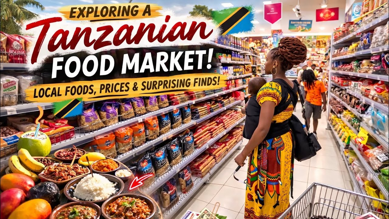 Is Food Expensive in Tanzania? Grocery Store Tour 🇹🇿