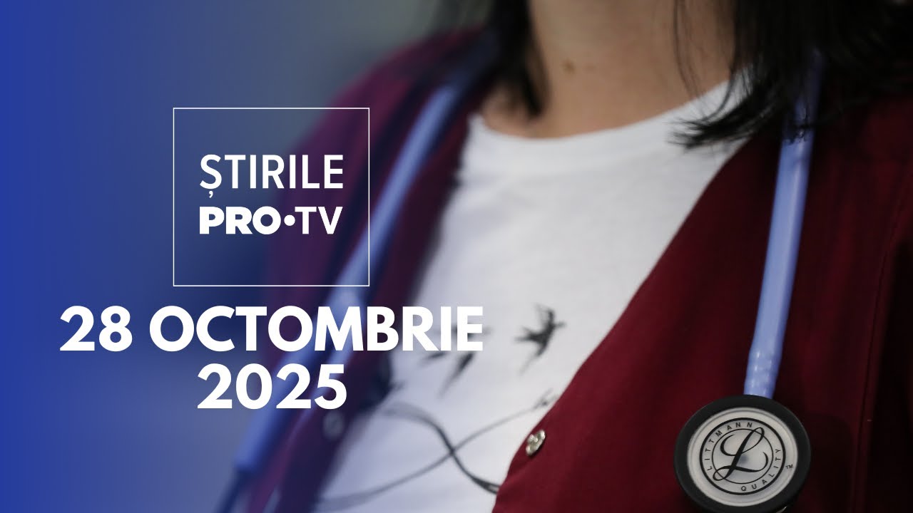 Știrile PRO TV - 28 Octombrie 2025 | Doctoriță găsită fără viață &icirc;n camera de gardă