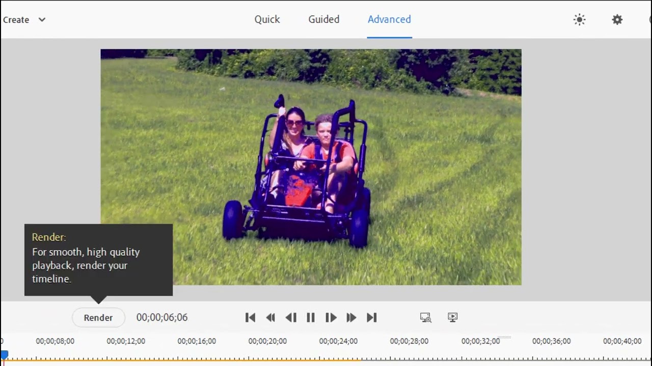 The Color Match tool in Premiere Elements 2024