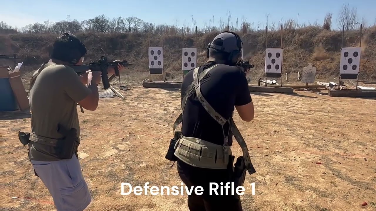Level One Defensive Rifle Shooting Class #rifletraining #rifleclass #riflecourse #rifleshooting