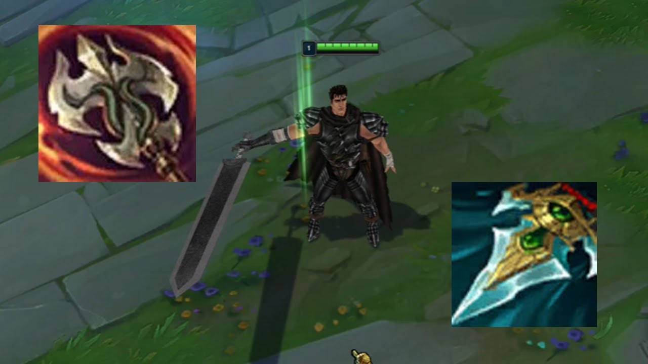 Having Fun With Garen While Testing Items (with guts mod)