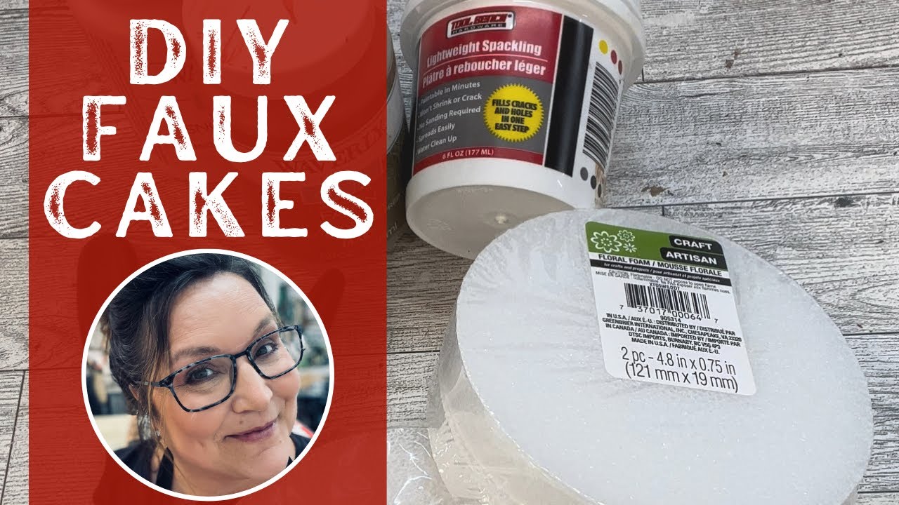 Faux cakes | DIY projects | Dollar Tree crafts