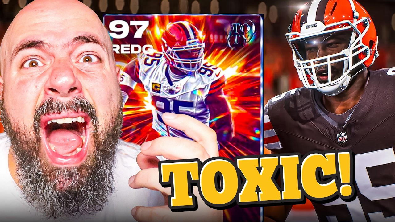 Майлз Гарретт возглавляет самую токсичную линию защиты в Madden.