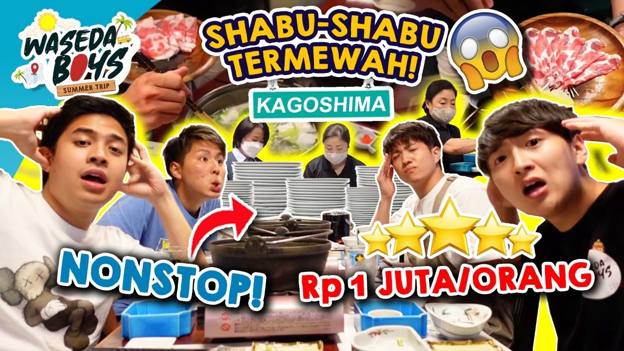 RENCANA CUMA MAKAN SHABU2, TAPI KOK LAUK LAIN DATENG TERUS... | SUMMER TRIP 12