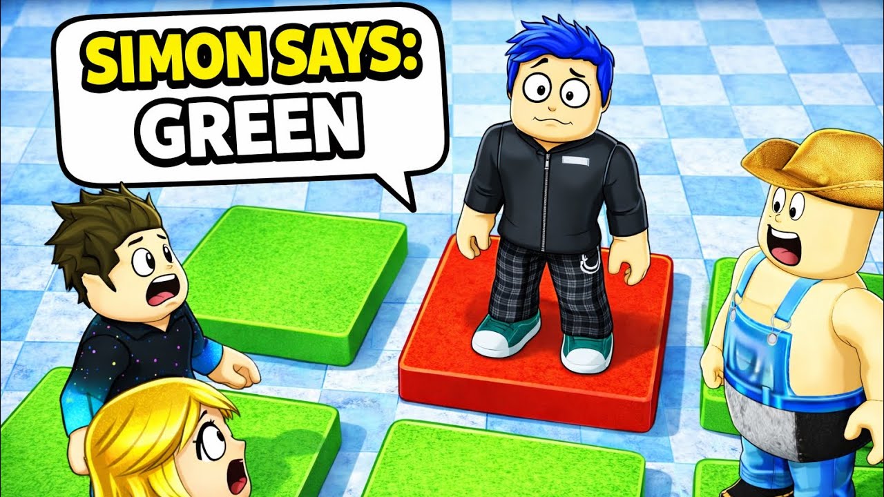 I Stood On The WRONG Color In Roblox Simon Says… 😳