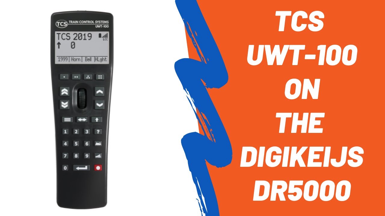 TCS UWT-100 WiFi Throttle Setup For Digikeijs DR5000