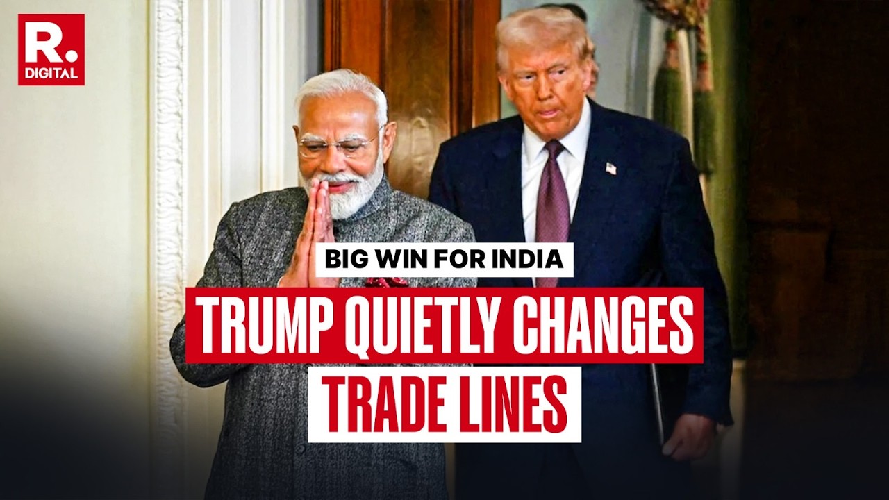 BREAKING: India-US Trade Deal: White House Revises The Fact Sheet | Trump | Modi