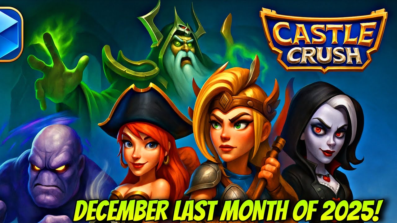 2025 December Last Month Gameplay | New Update? | Castle Crush!