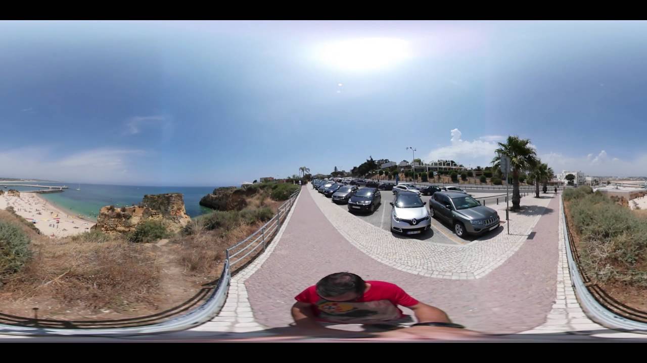 Praia da Batata 360&ordm; vista de cima