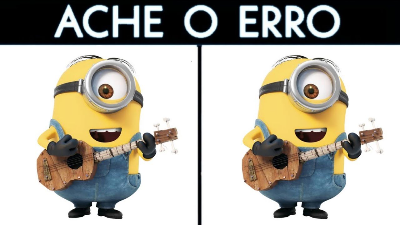 Encontre os 7 Erros nos Minions | Jogo Dos 7 Erros