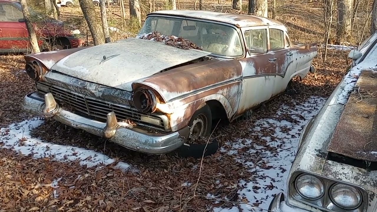 40's and 50's #automobile #car #packard #chevrolet #edsel #truck #mahansautosalvage 