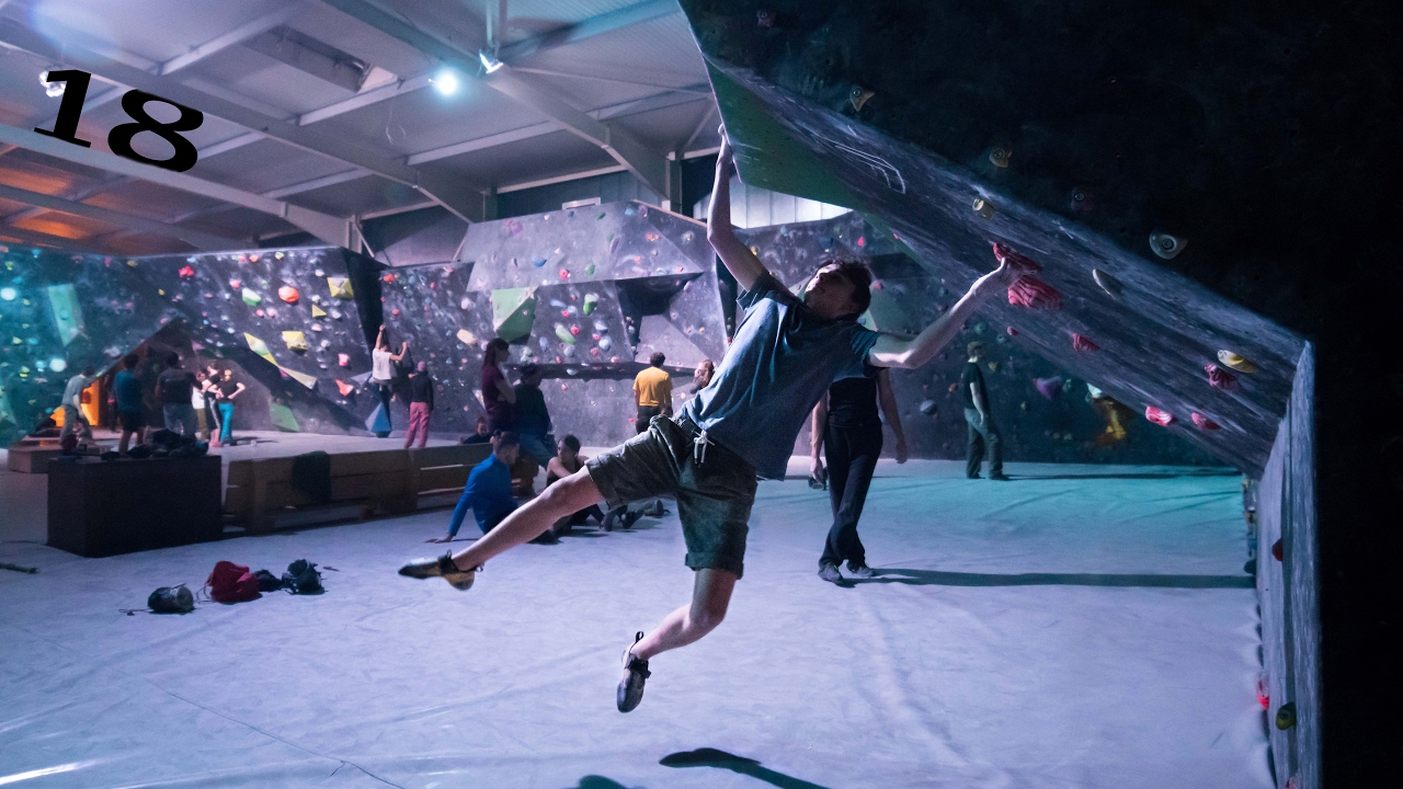Bouldering with Julius - Fighting to send his Project | Boulderhaus Heidelberg
