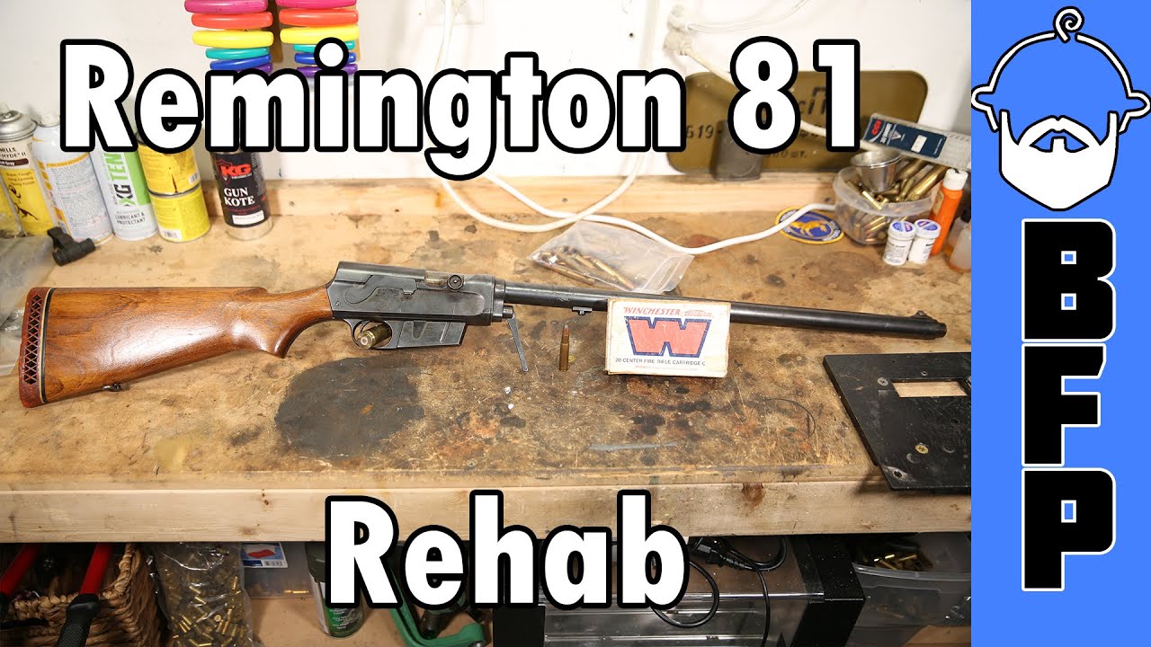 Remington Model 81 Rehab — часть 1