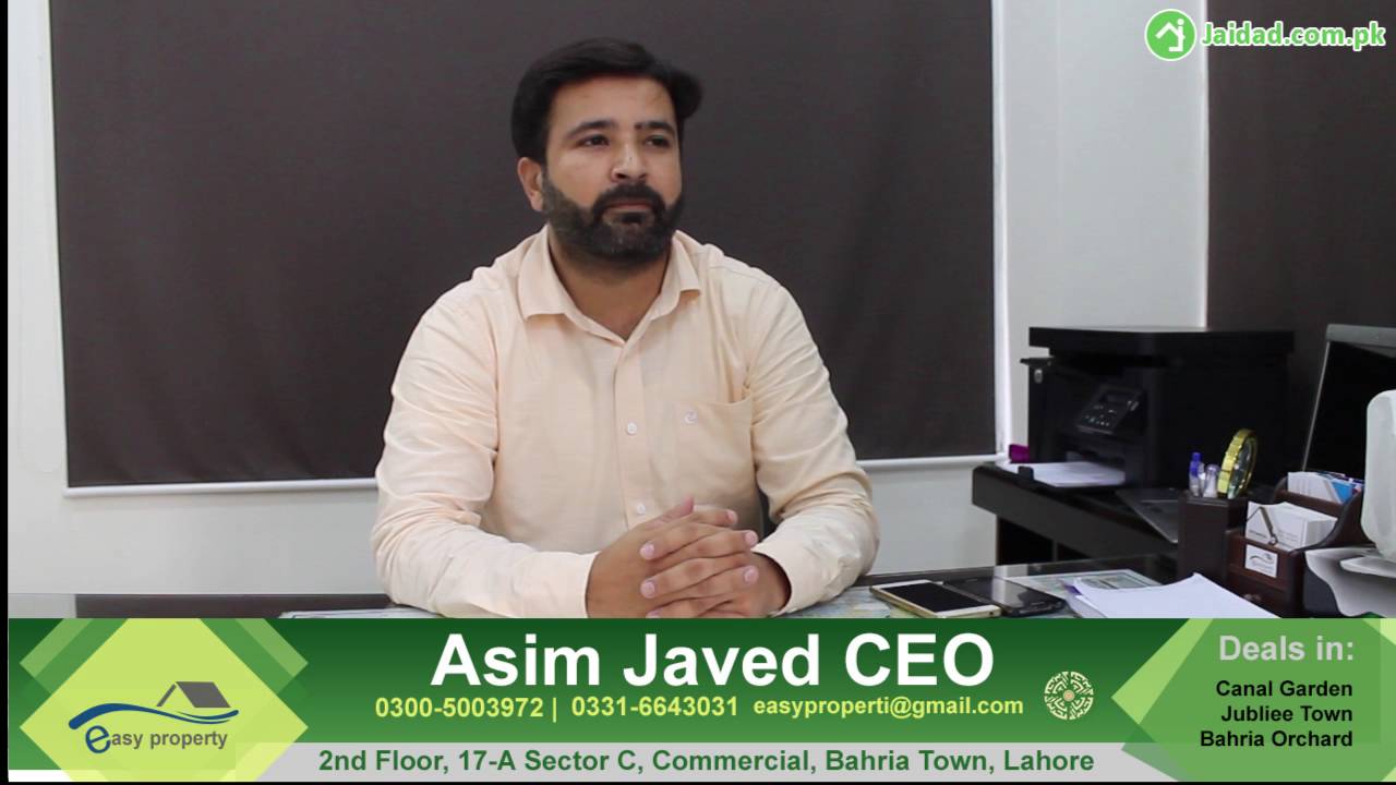 Introduction of Easy Property Bahria Town Lahore Real Estate, - www.jaidad.com.pk
