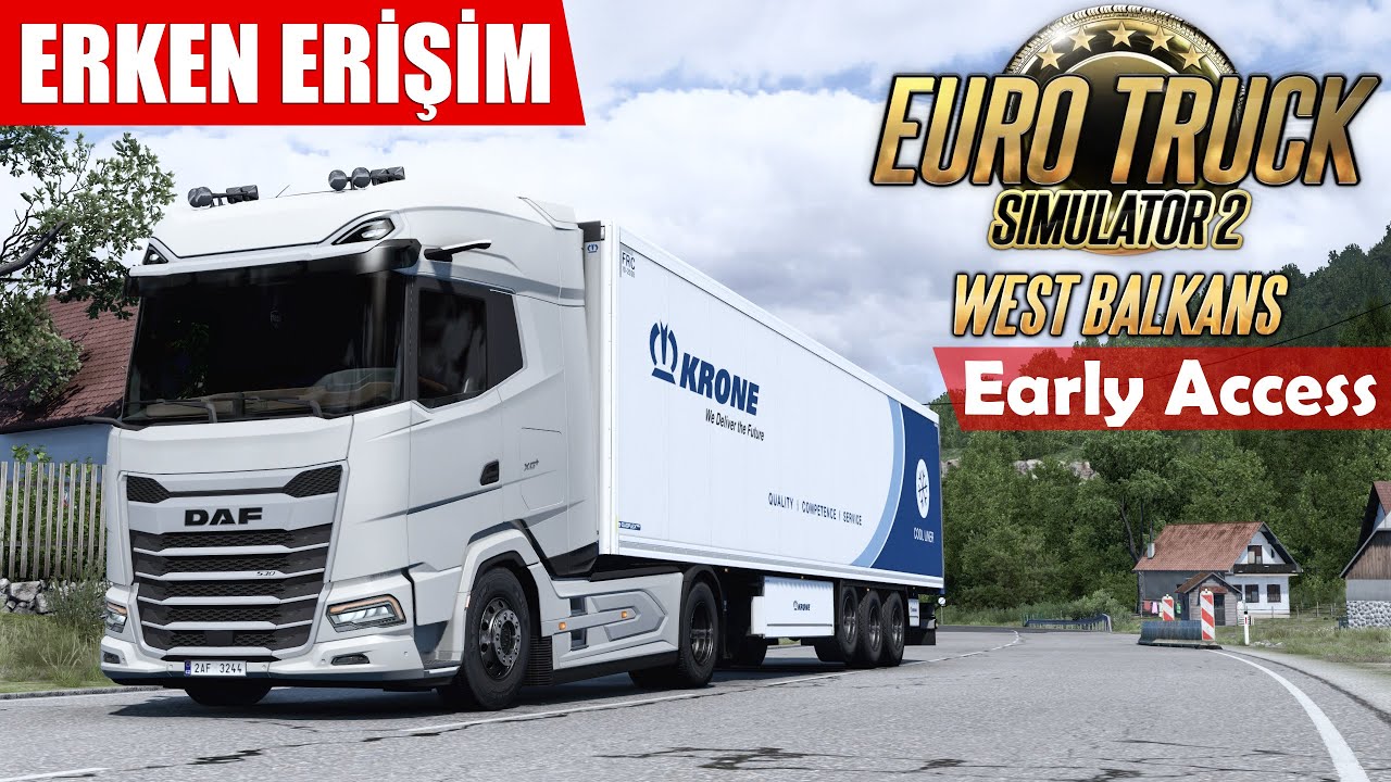 West Balkans DLC Erken Erişim #2 !! Yeni Maden Ocakları Yeni Dağ Yolları | Euro Truck Simulator 2 !!