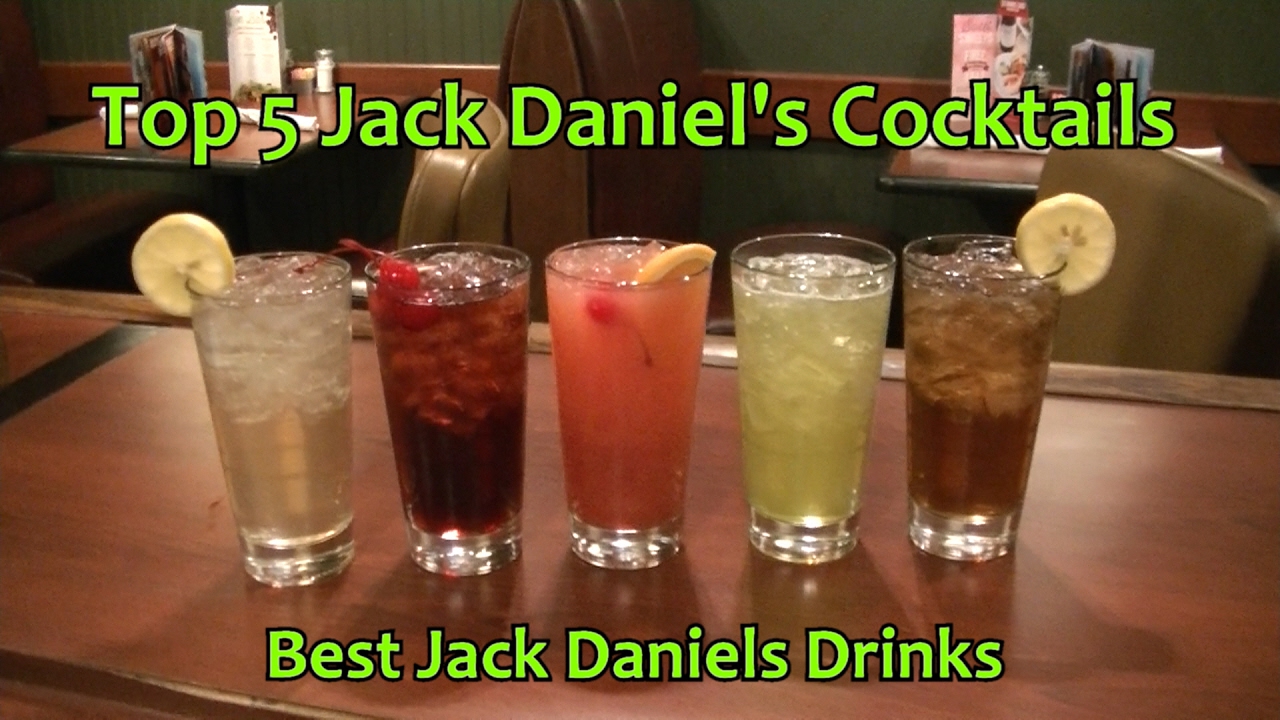 5 лучших коктейлей с Jack Daniel's Лучшие напитки с Jack Daniel's