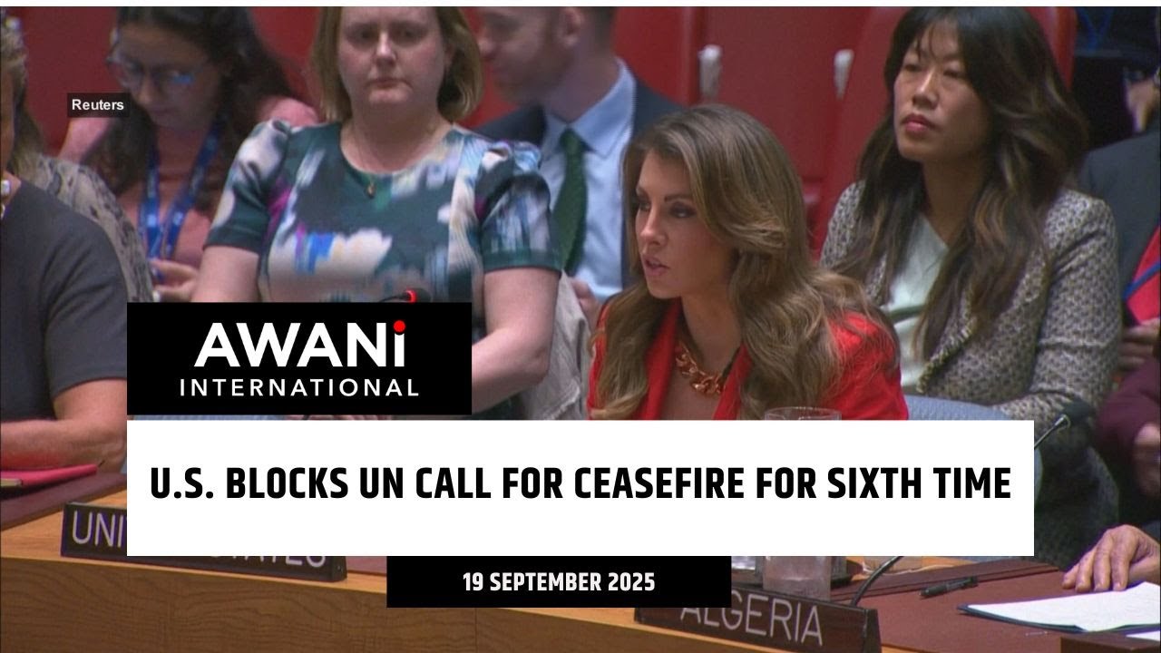 U.S. blocks UN call for ceasefire for sixth time