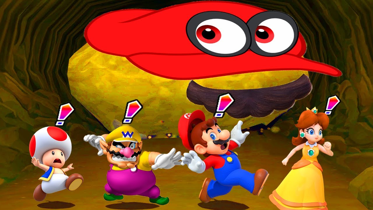 Mario Party 6 Minigames - Mario vs Daisy vs Toad vs Wario