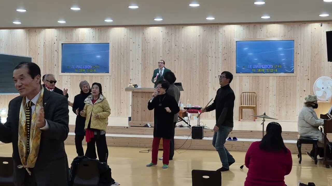 목포 중앙 기도원 찬양 실황. 010-2284-1268