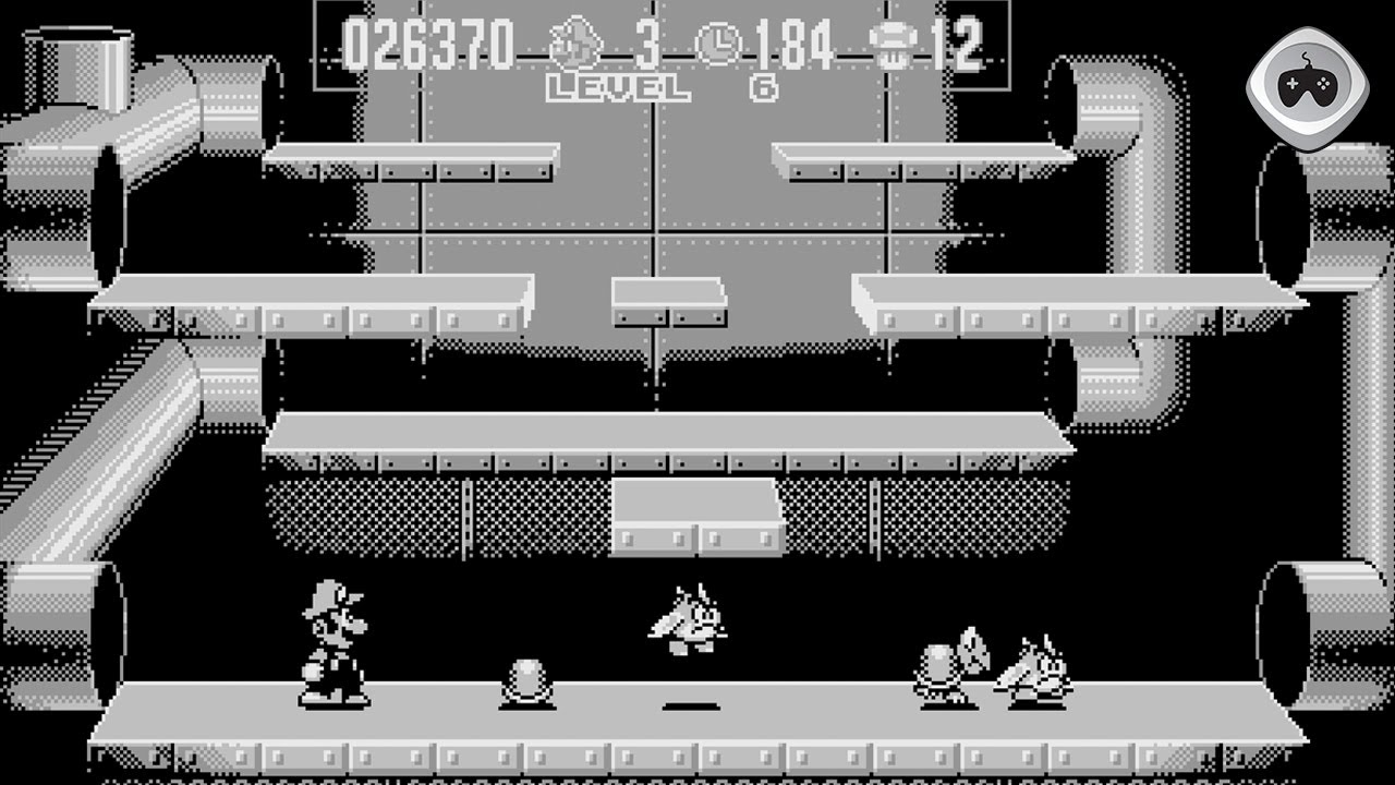 Mario Clash: Nintendo Virtual Boy (1995) - 2D Mono