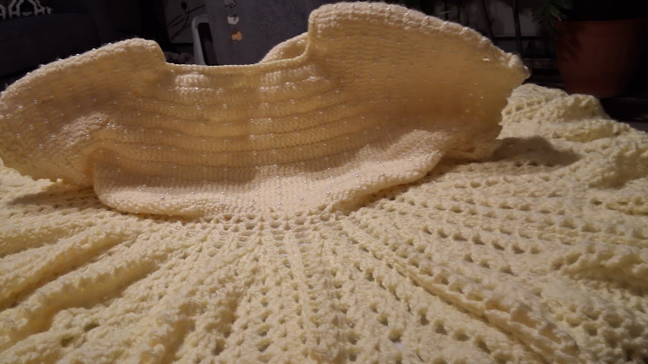 Vestido de perlas Para  niña de 5 an̈os 