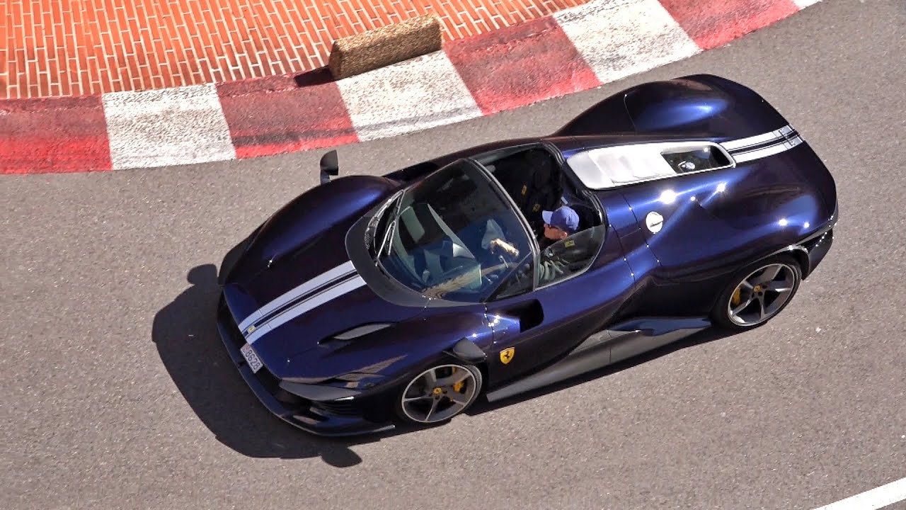 LE PARADIS DES FERRARI À MONACO ! 😍 Daytona SP3, 812 Competizione…