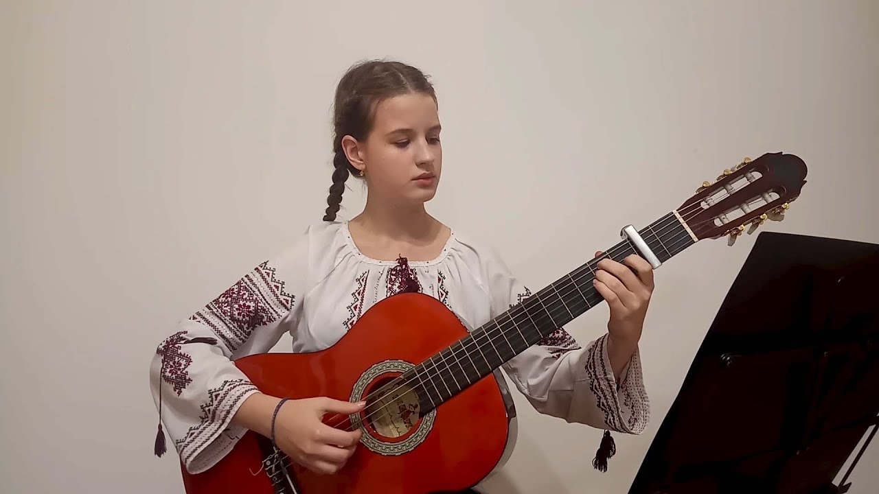 Занехай ти мене (на гітарі+ноти+tab)
