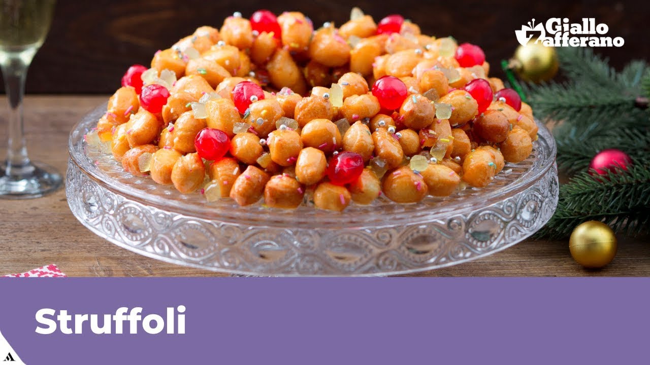 STRUFFOLI (Italian honey balls) - Traditional Italian recipe