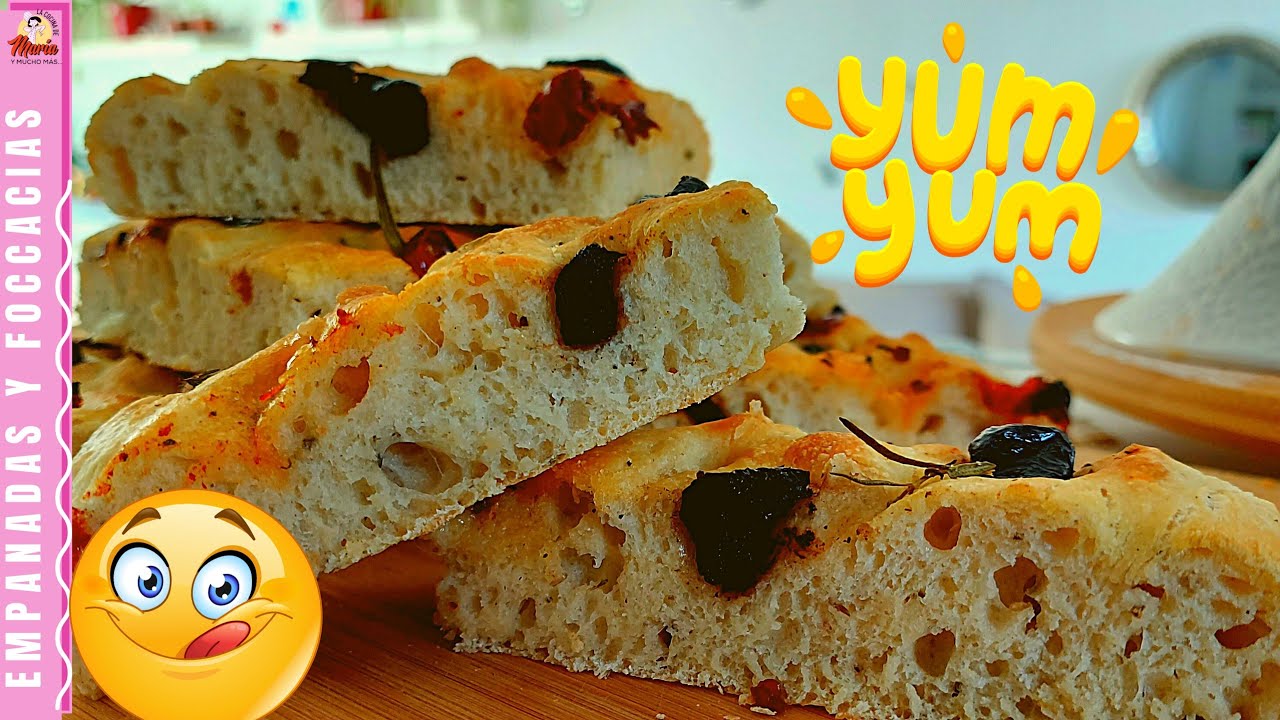 Como hacer FOCCACIA paso a paso MUY Fácil
