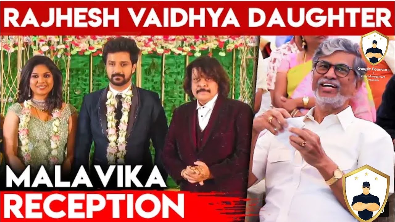 Blacksheep Super singer Malavika reception daughter of |RajeshVaishya | PARTHIBAN |