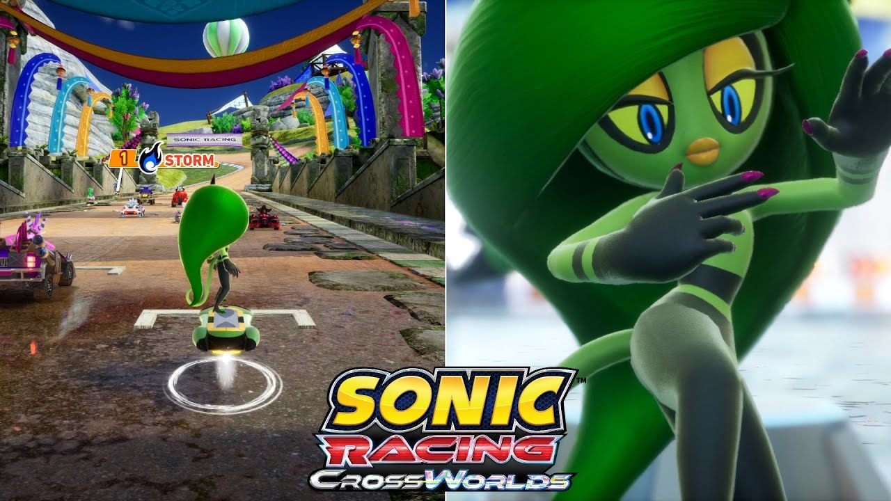 If Zeena Was In Sonic Racing: CrossWorlds