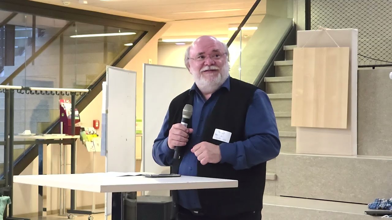 Talk von Prof. Dr. Philipp Slusallek auf dem Barcamp - KI für eine bessere Welt?!