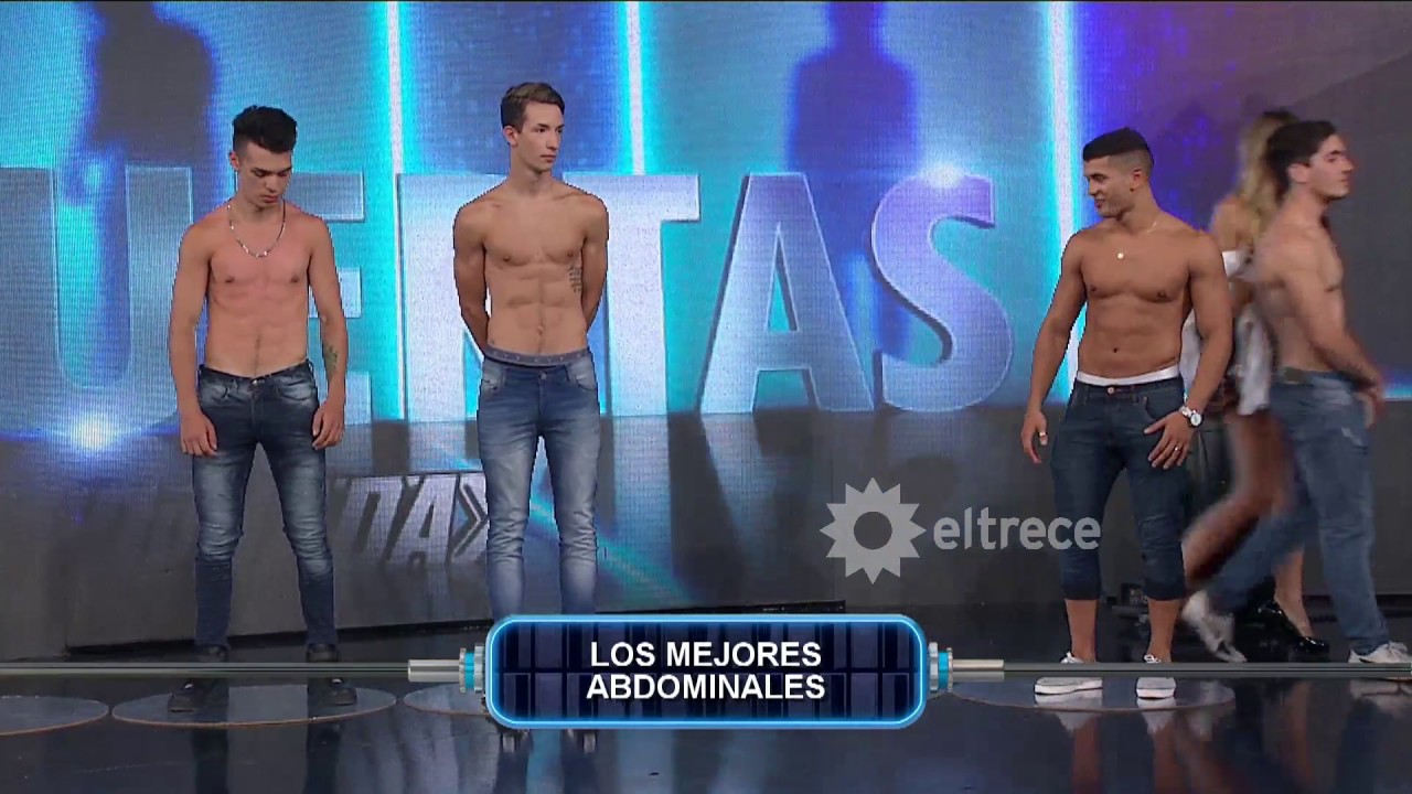 Guido tuvo que testear los abdominales porque estaba muy sorprendido