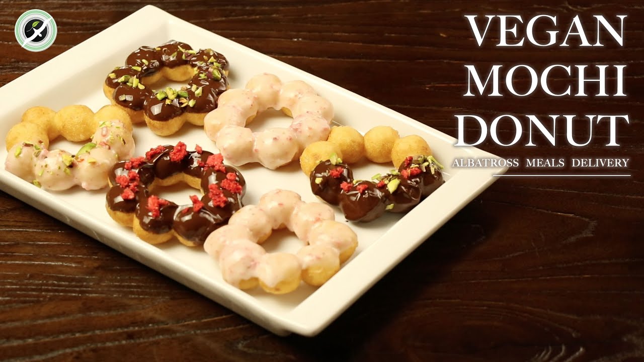 Vegan Mochi Donut | ALBATROSS MEALS DELIVERY