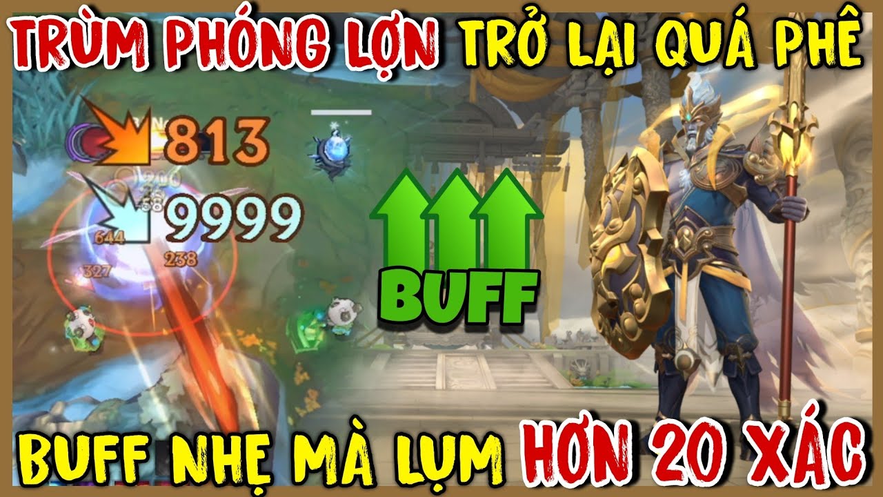 TỐC CHIẾN : Pantheon Mất Tích Quá Lâu, Đợt Này Được Buff Trở Lại Càn Quét Rank Việt