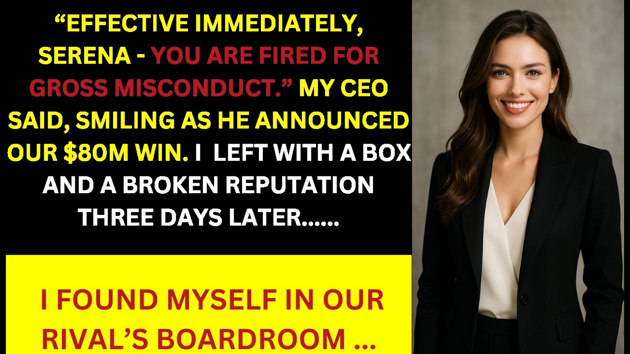 My CEO Fired Me After I Closed Our Biggest Deal - Then I Took That $80m Client To His Top Rival