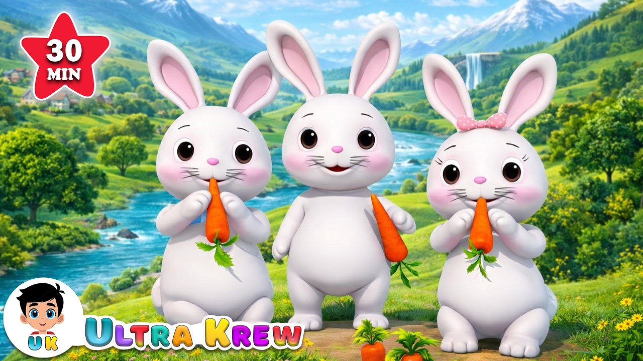 Hop Hop Hop! Hop Little Bunnies🐰 | Baby Songs and Nursery Rhymes