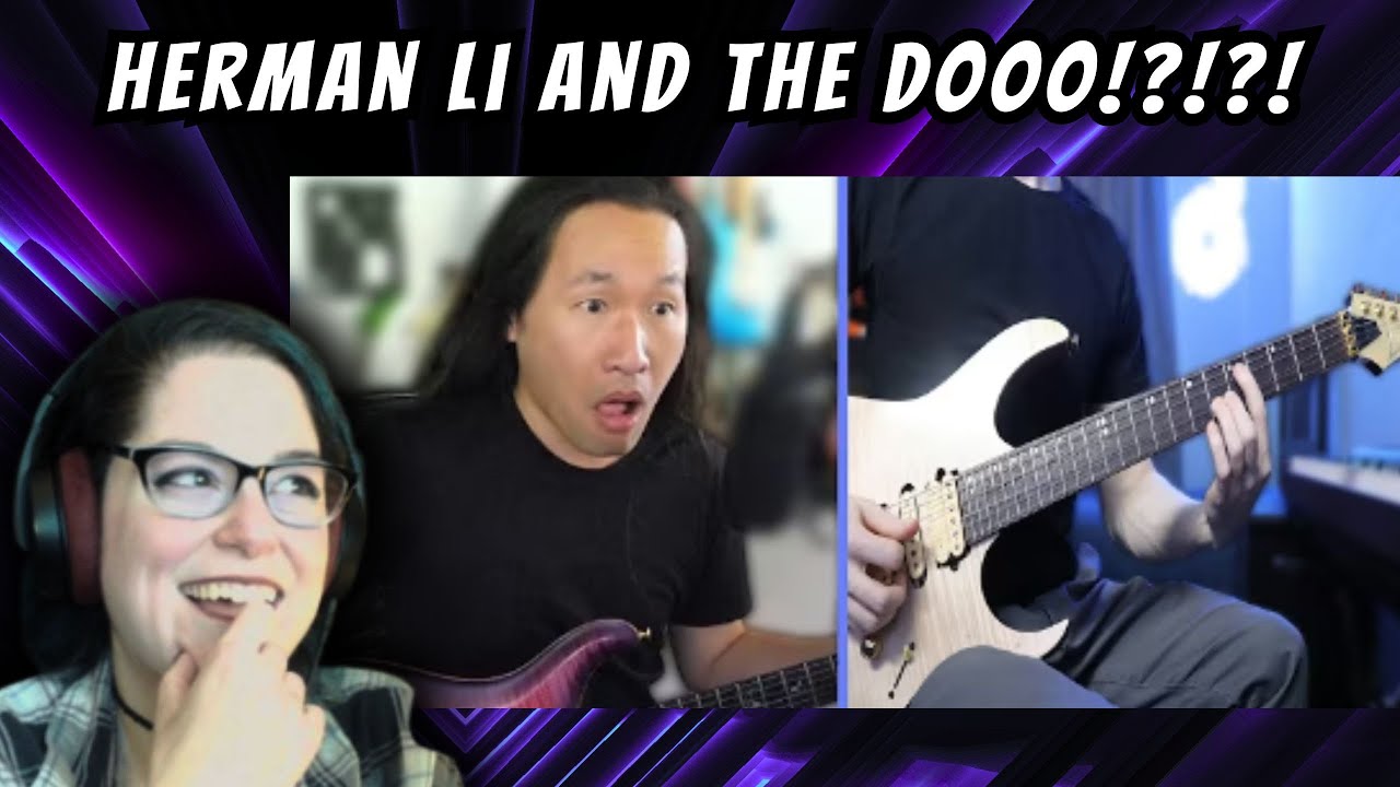 The Dooo Playing Guitar w/HERMAN Li | Patreon Request (12/2024) | Live Reaction Replay