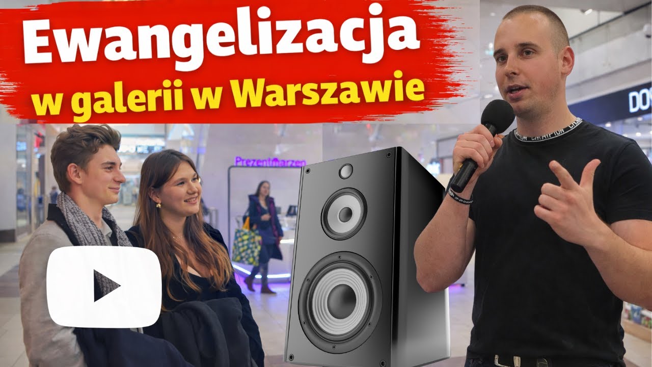 Ewangelizacja w galerii handlowej (ochroniarz nas wyrzucił)
