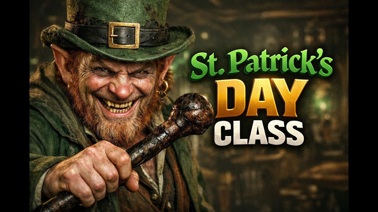 Класс ко Дню Святого Патрика