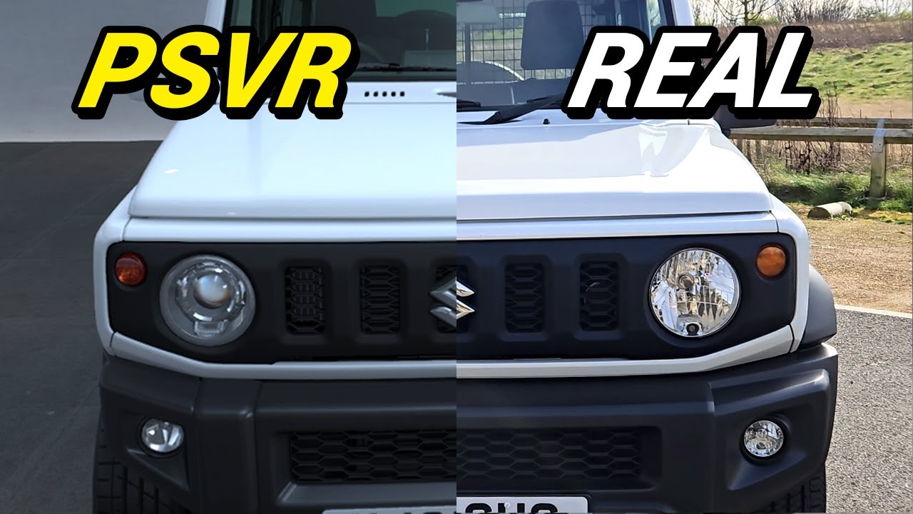 Gran Turismo 7 PSVR против реальности: Suzuki Jimny