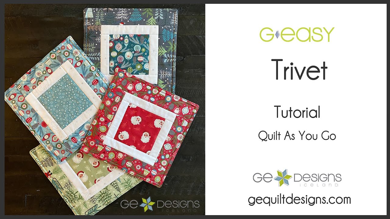 Gudrun Erla of GE Designs GEASY TRIVET